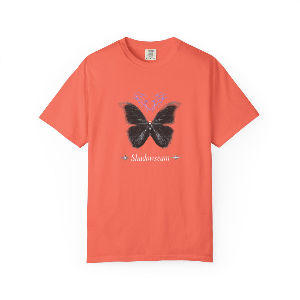 Unisex Garment-Dyed Butterfly Shadowseam T-shirt