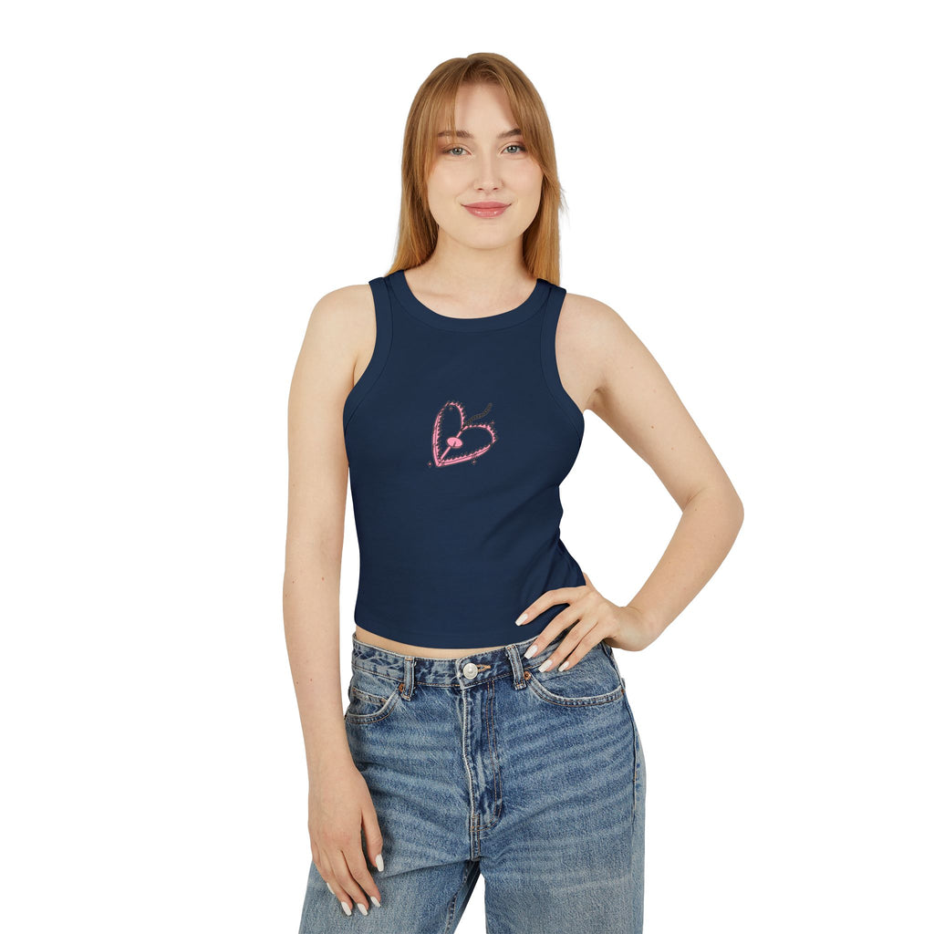 Heart Trap Women's Micro Rib Tank Top