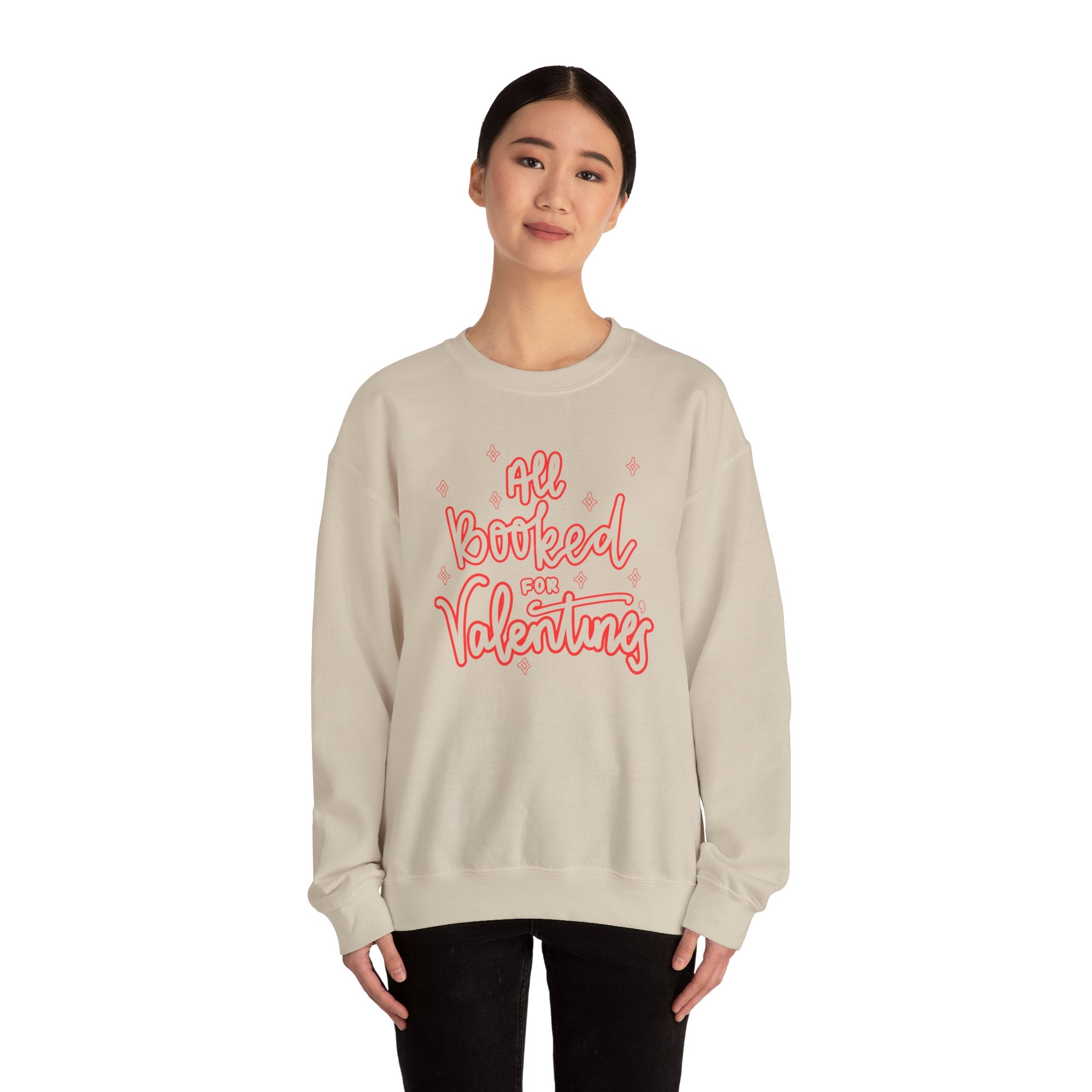 All Booked Vday Unisex Crewneck Sweatshirt