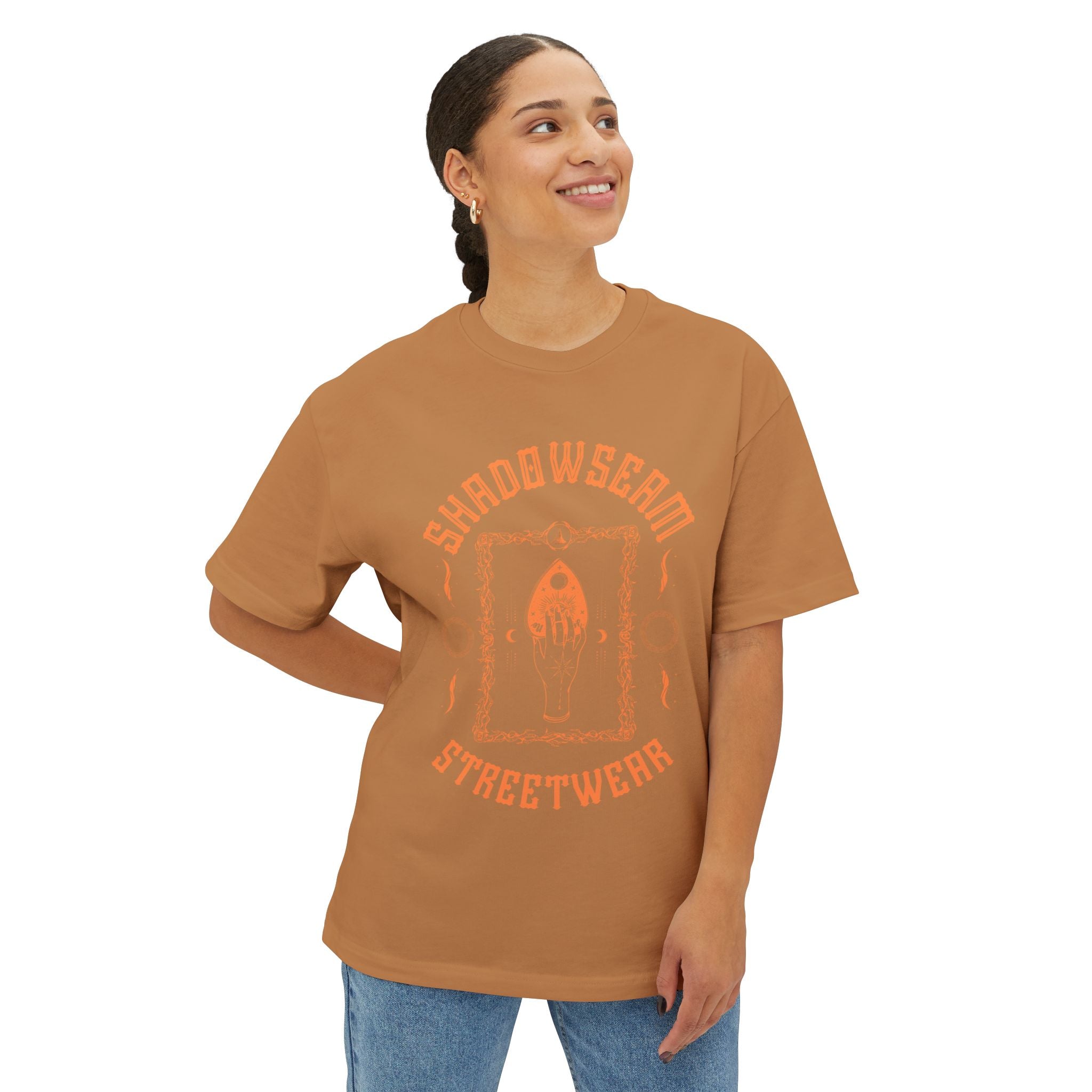 Shadowseam Unisex Oversized Boxy Tee