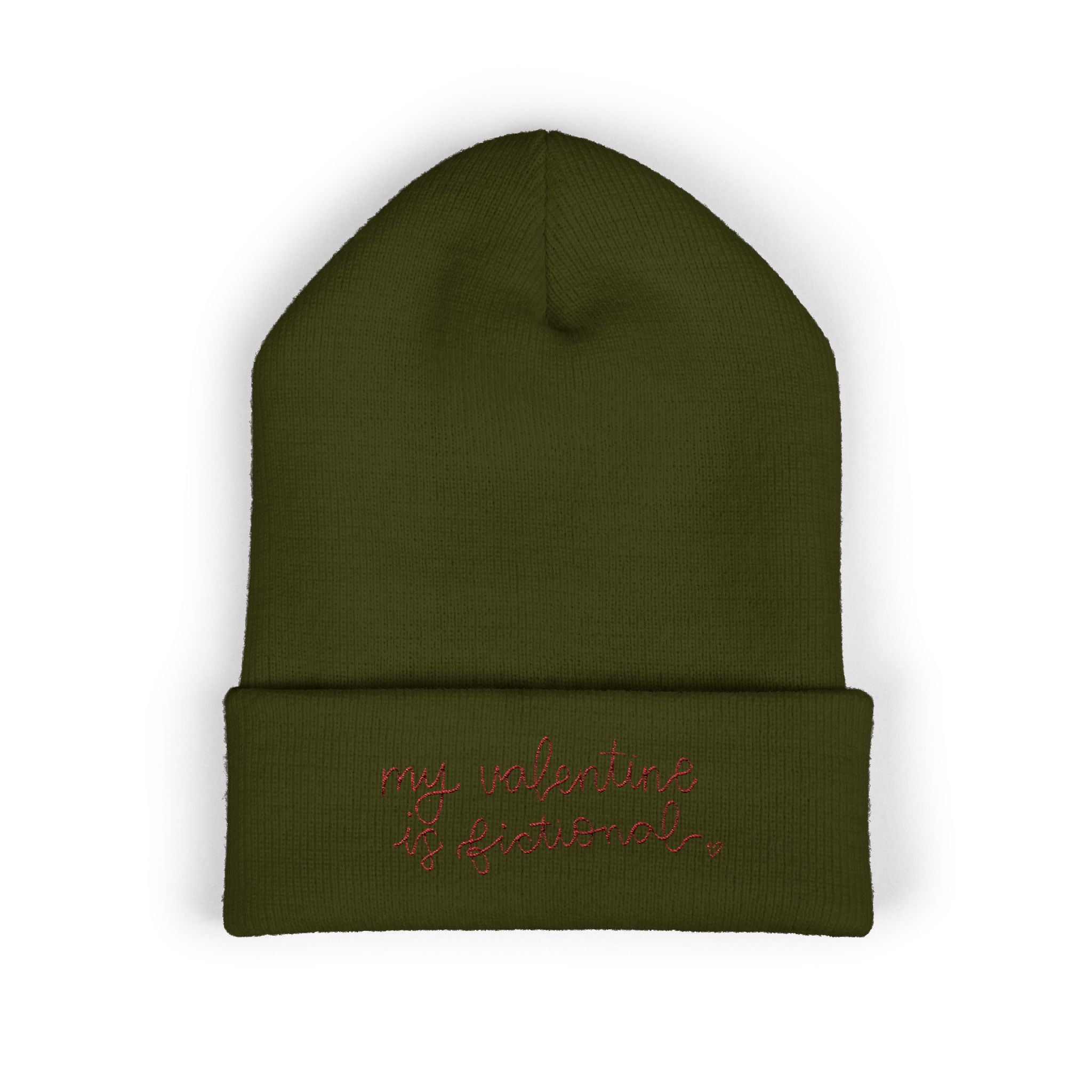 Fictional Vday Classic Cuffed Beanie (Embroidery)