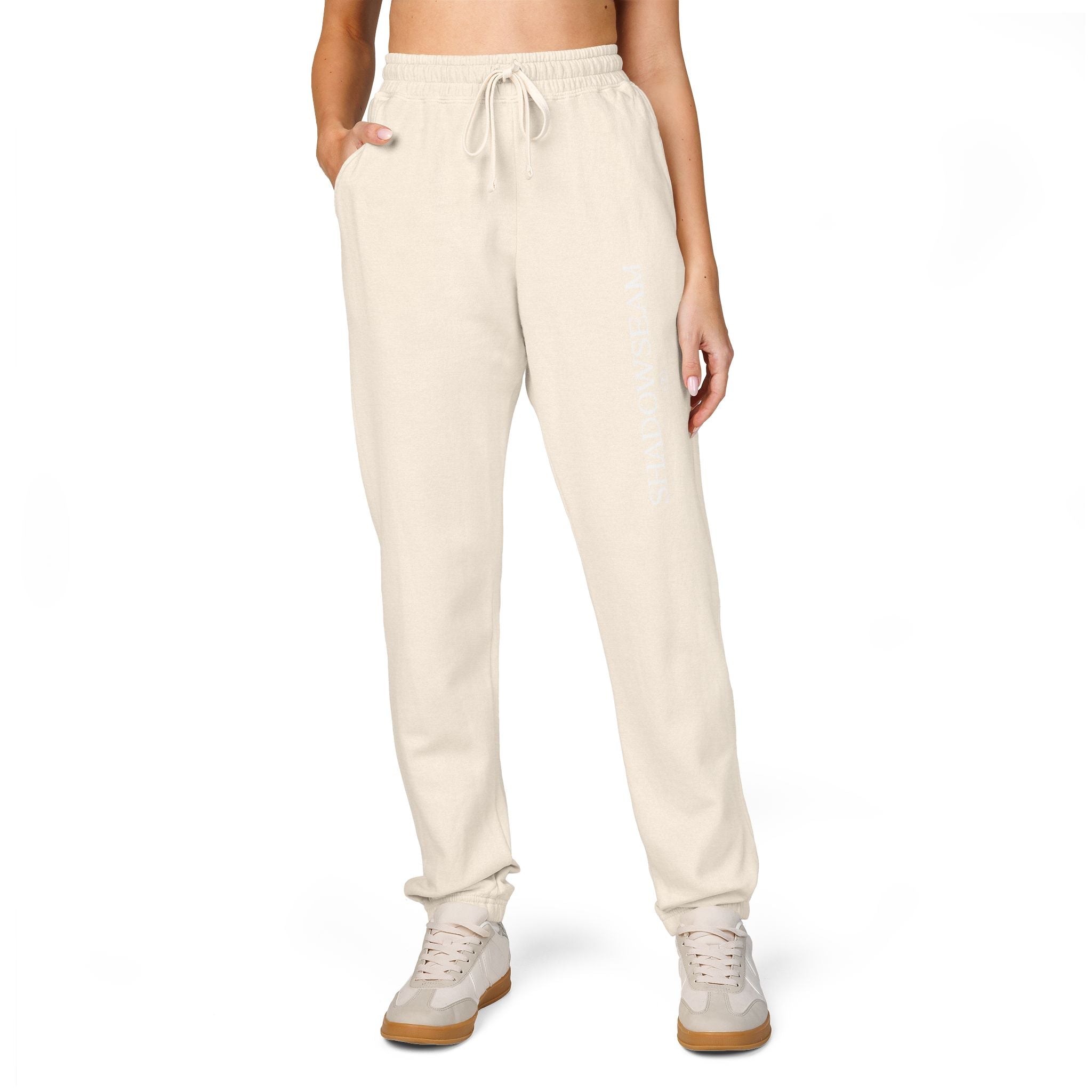 Logo Unisex Garment-Dyed Fleece Sweatpants