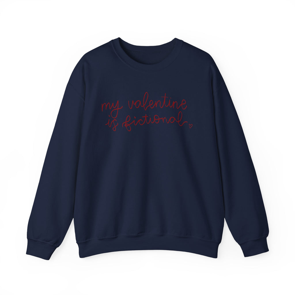 Fictional Vday Unisex Crewneck Sweatshirt