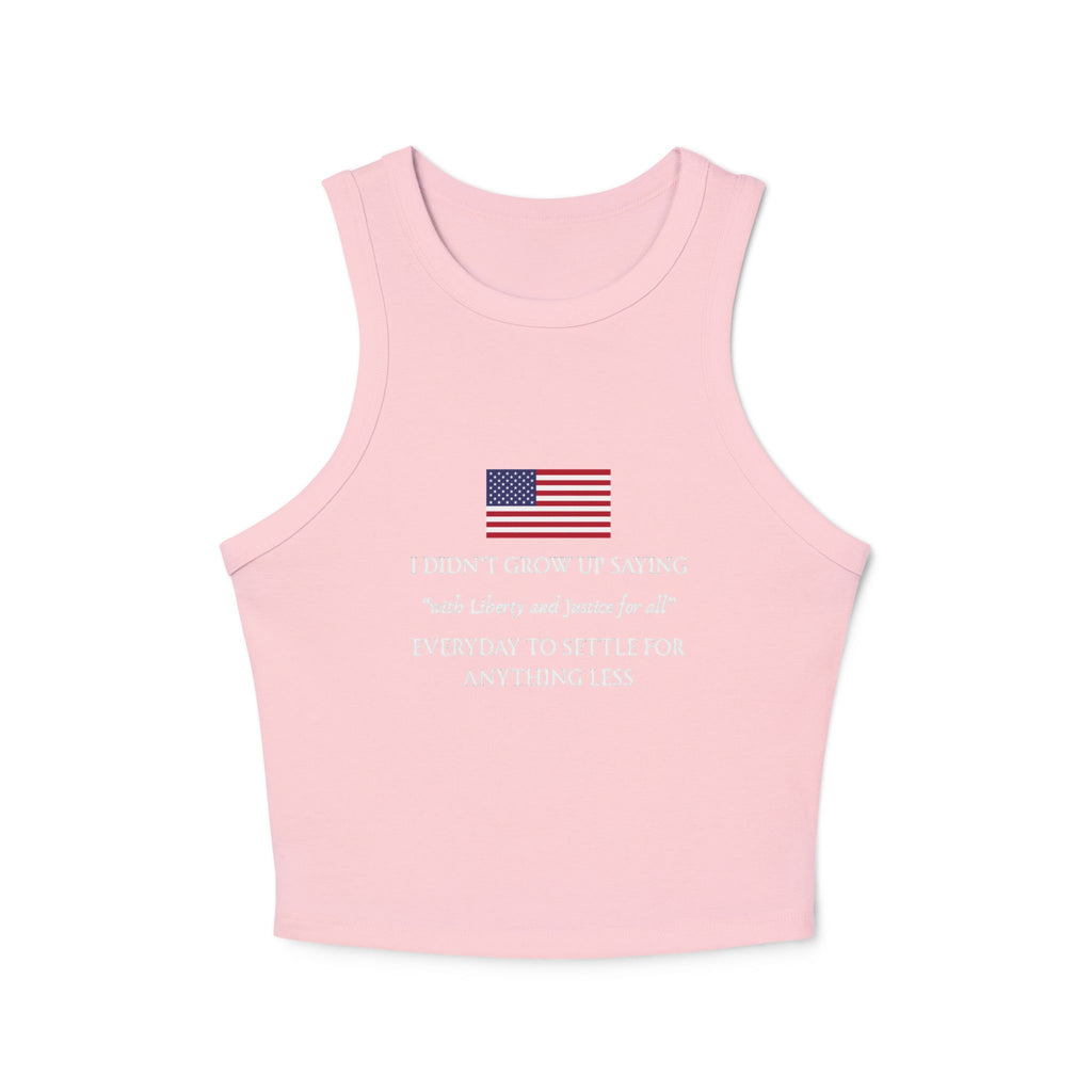 Liberty&Justicd Micro Rib Tank Top