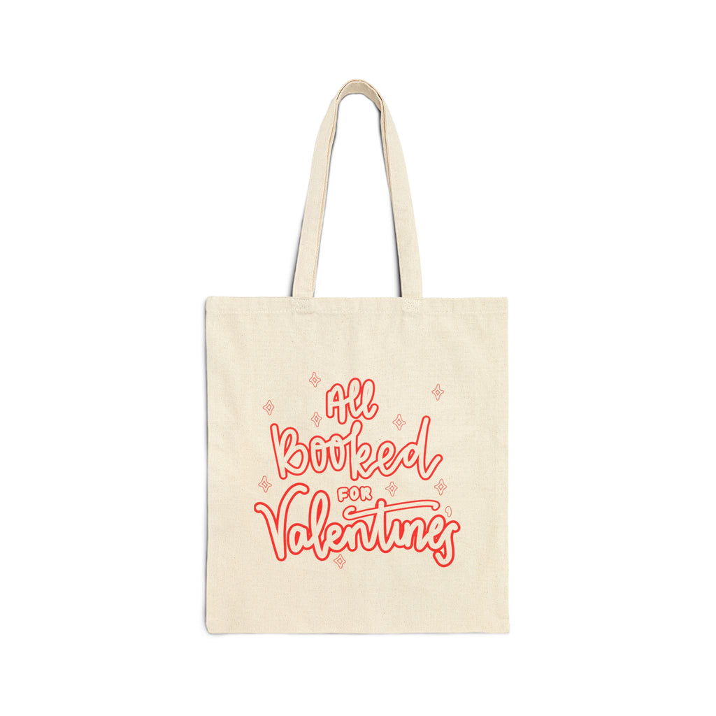 All Booked Cotton Canvas Tote Bag