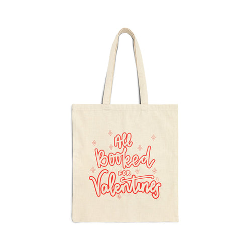 All Booked Cotton Canvas Tote Bag