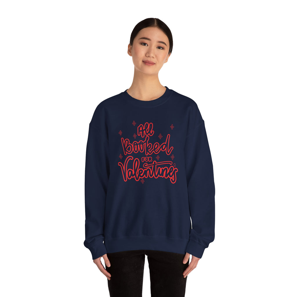All Booked Vday Unisex Crewneck Sweatshirt